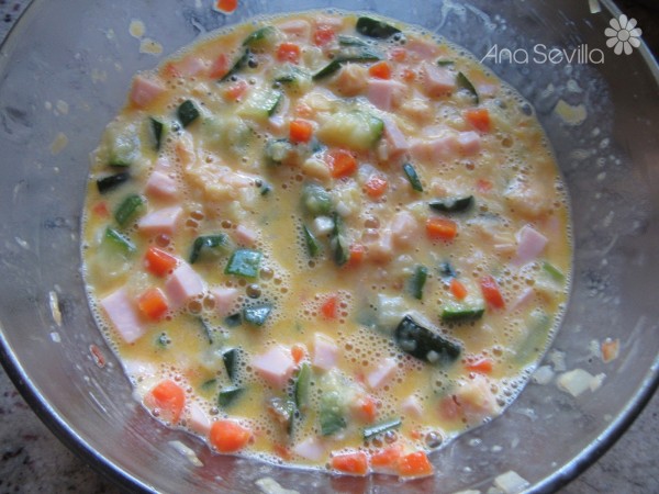 Flanes de verduras olla GM