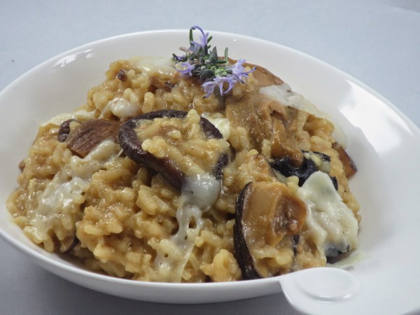 Risotto de setas y foie Thermomix