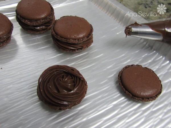 Macarons de chocolate Thermomix - Juani de Ana Sevilla | Recetas Thermomix  | Olla GM | Mambo