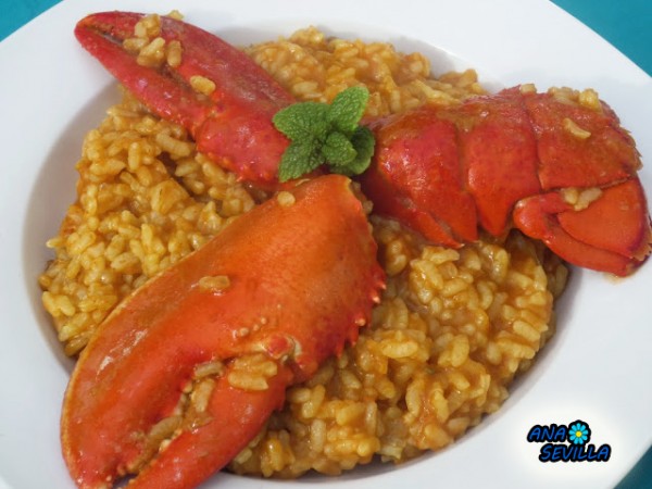 Arroz caldoso con bogavante olla GM Ana Sevilla