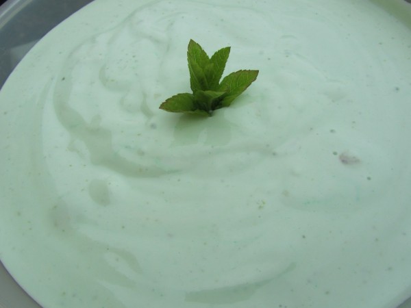 Helado de mojito con Thermomix