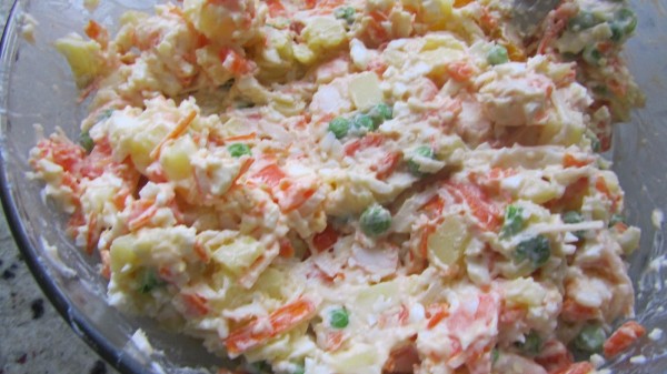 Ensaladilla de langostinos olla GM