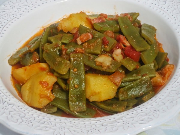 Judías verdes guisadas · El cocinero casero - Verduras