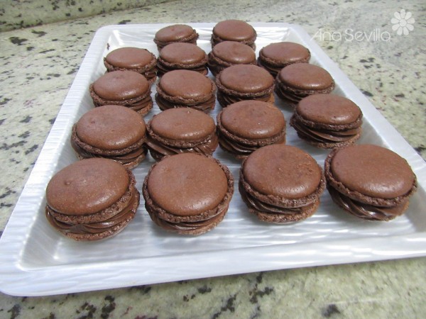 Macarons de chocolate Thermomix