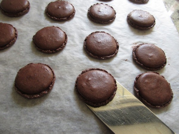 Macarons de chocolate Thermomix