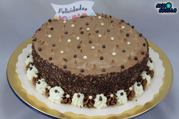 Tarta de buttercream de nutella Thermomix