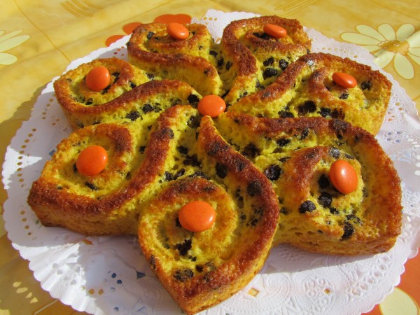 Bizcocho de azahar de naranja Ana  Sevilla con Thermomix