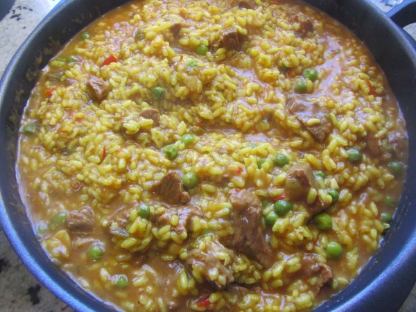 Arroz con ternera Thermomix