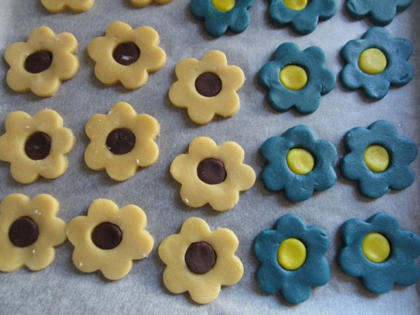 Galletas de mantequilla bicolor Thermomix