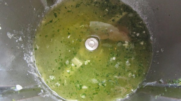 Huevos en salsa verde Thermomix