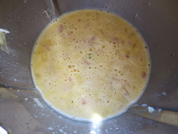 Crumble de tortilla de patata Thermomix