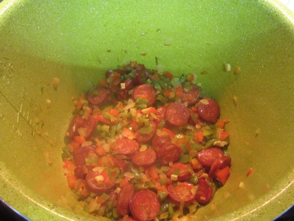 Guiso de patatas con chorizo olla GM