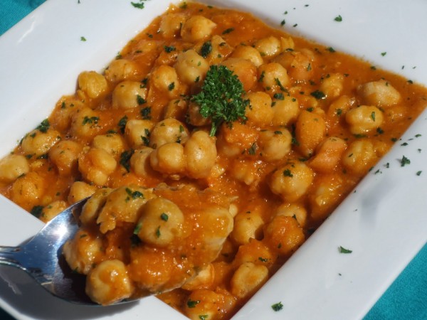 Garbanzos a la cerveza Thermomix