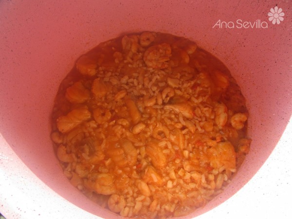 Arroz con rape olla GM