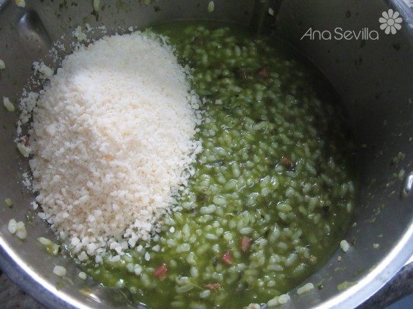 Risotto de espinacas Thermomix