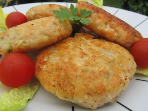 Hamburguesas de salmón amariscadas Ana Sevilla