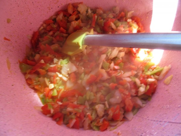 Pechugas al chilindrón olla GM