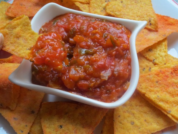 Salsa mejicana para dipear Thermomix