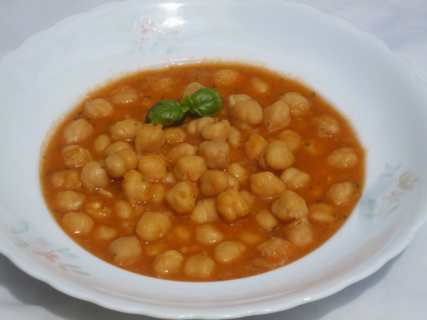 Garbanzos a la cerveza olla GM