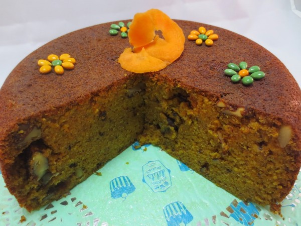 Bizcocho de zanahoria (Carrot cake) Olla GM