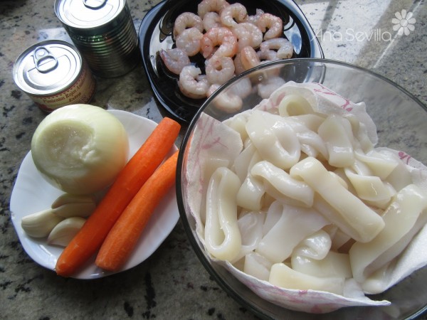 Calamares a la marinera Thermomix