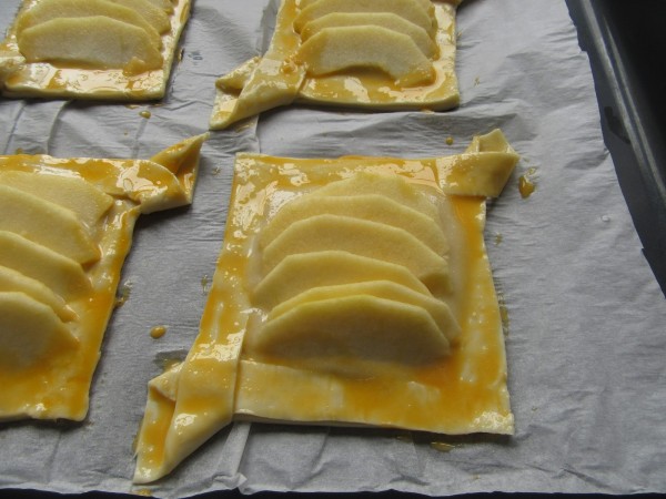 Tartaletas de almendra y manzana con Thermomix