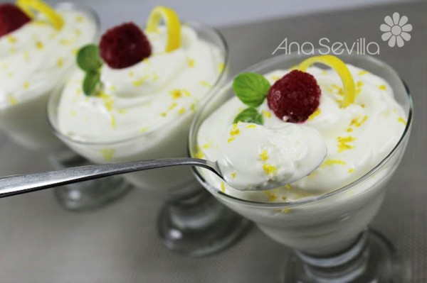 Mousse de limón exprés