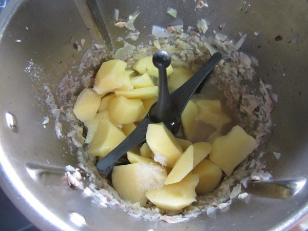 Champiñones rellenos de tortilla con Thermomix.