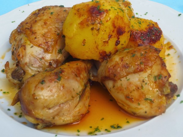 Pollo marroquí olla GM