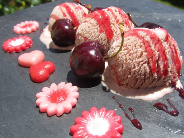 Helado de pikotas o cerezas Ana Sevilla