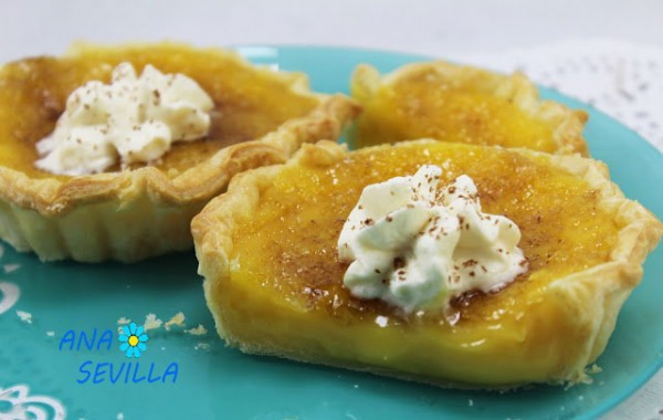 Tartaletas de yema corte Thermomix