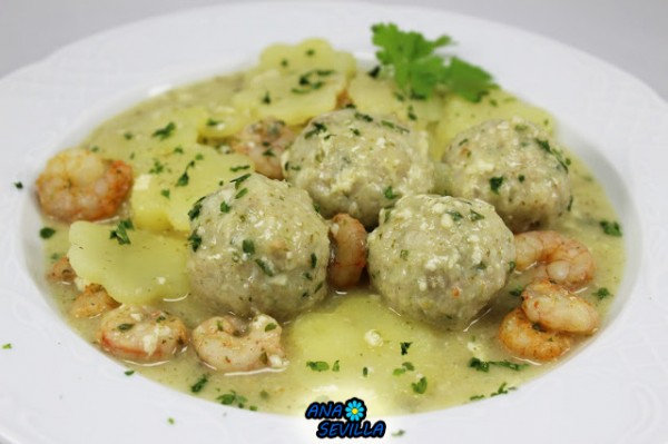 Albóndigas de bacalao fresco Thermomix