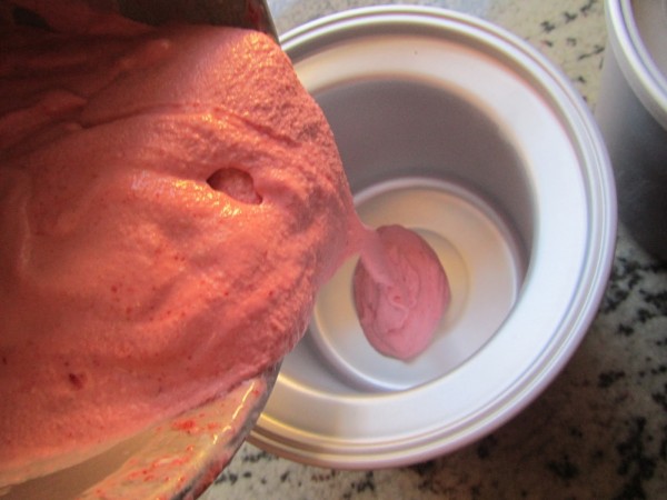 Helado de fresa con Thermomix