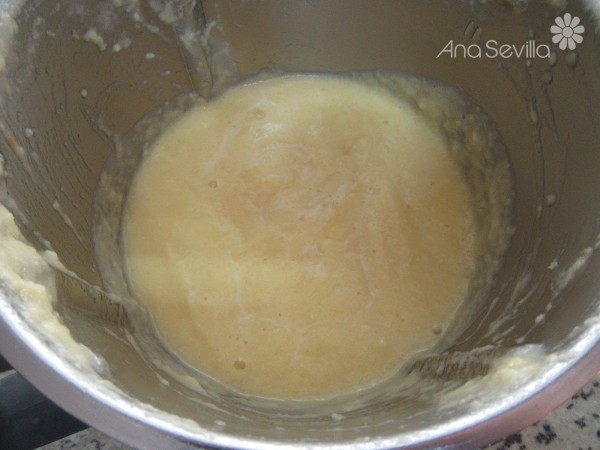 Natillas de piña natural Thermomix