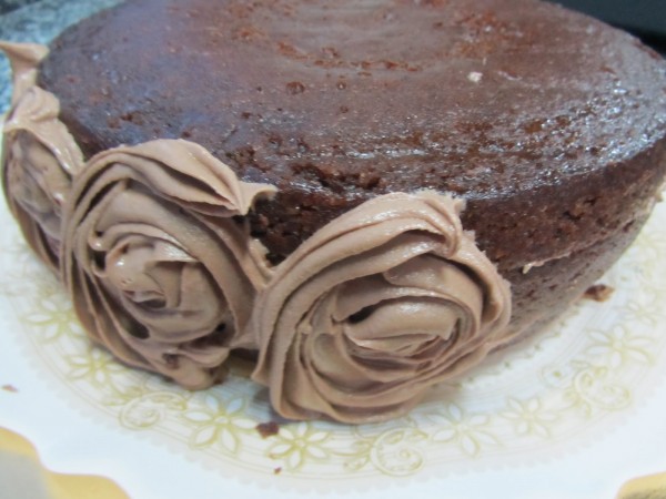 Tarta de buttercream de nutella Thermomix