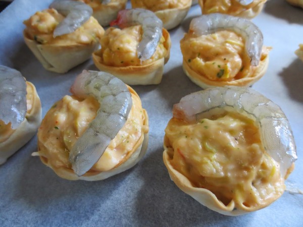 Pastelitos de gambas o langostinos Thermomix