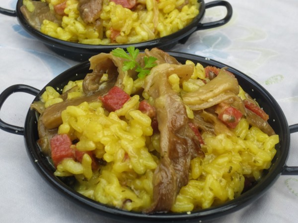 Arroz con setas olla GM