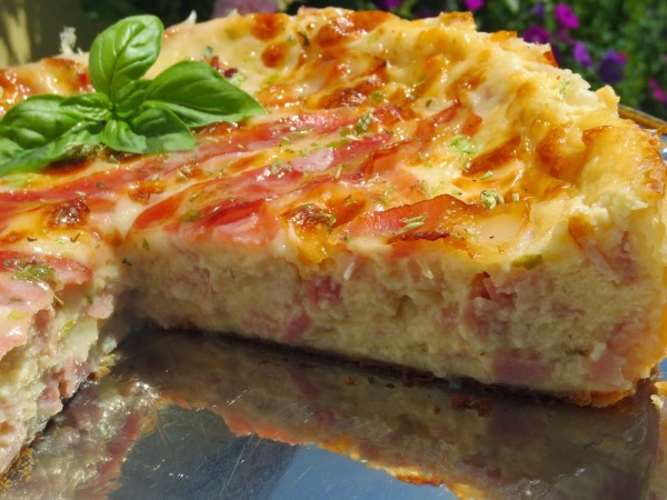 Quiche de croque-pizza olla GM