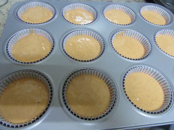 Cup cakes de calabaza con Thermomix