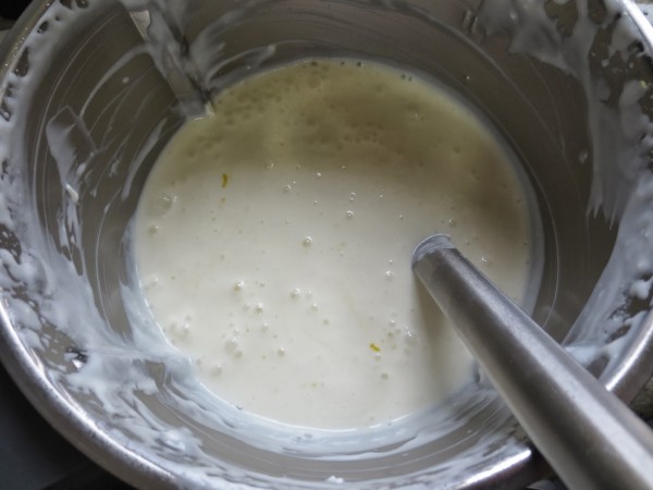 Mousse de limón y yogurt Thermomix