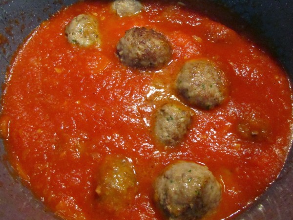 Albóndigas en salsa de tomate olla GM