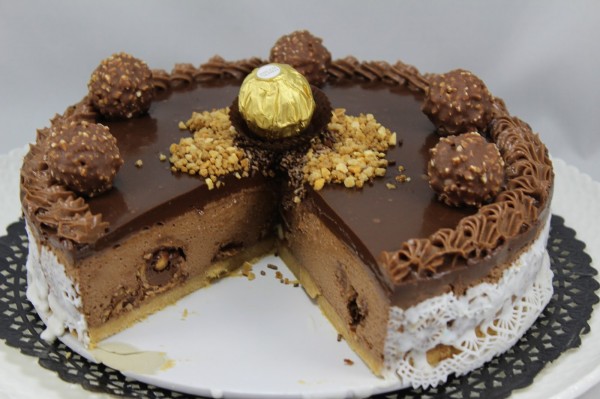 Tarta de Ferrero y nutella Thermomix