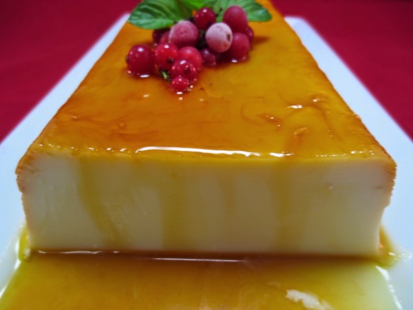 Tarta-flan de queso al caramelo Thermomix