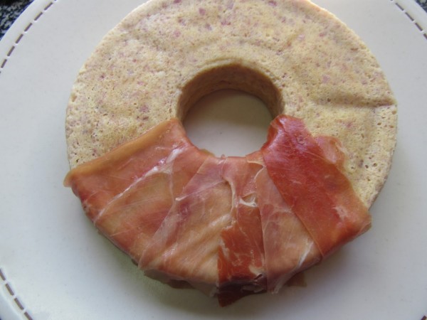 Pastel de jamón serrano con Thermomix