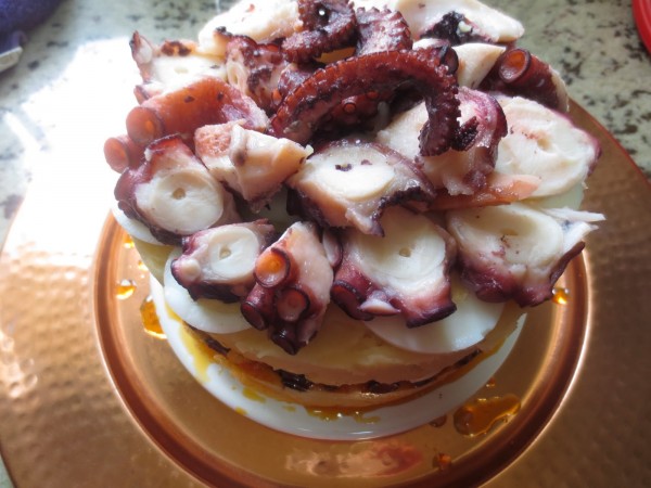 Tarta de pulpo olla GM