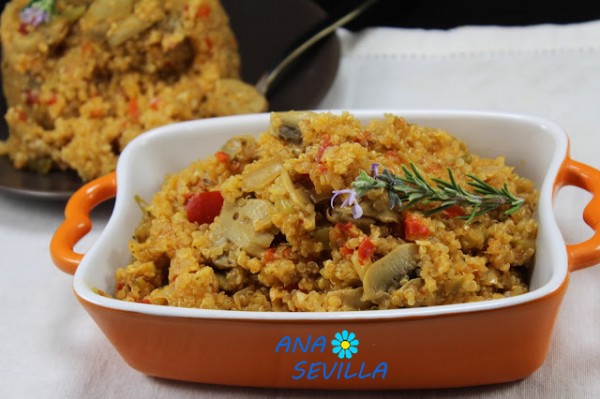 Quinoa con verduras Thermomix