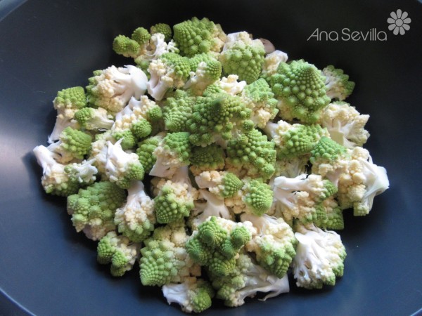 Romanesco gratinado Thermomix