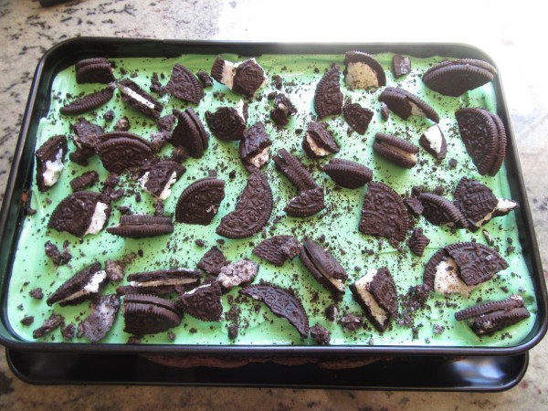 Oreo mint brownie Thermomix