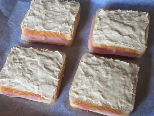 Sandwich Croque-monsieur Thermomix