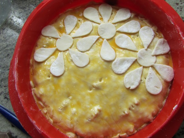 Pastel de macarrones a la carbonara Thermomix